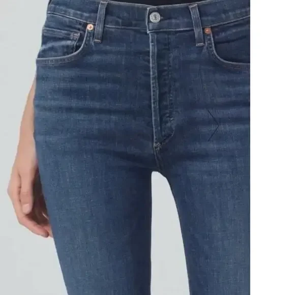 CITIZENS OF HUMANITY Jolene Vintage Slim High Rise Jeans Undercurrent Size 27 - Picture 4 of 16
